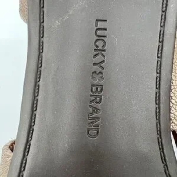 Lucky Brand Brown Pointed Toe Slip-On Flats Size 10 Women’s - Picture 2 of 10